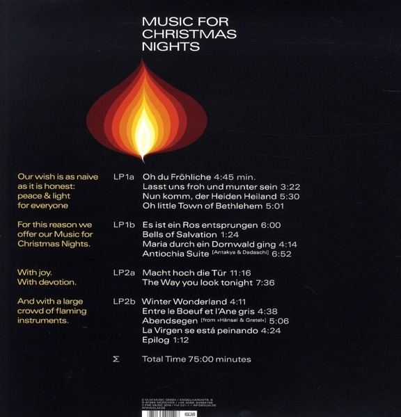 Music For Christmas Nights (Gtf 180g Black 2LP)