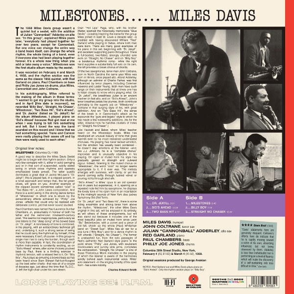 Milestone (LTD. 180G Farbg. Vinyl)