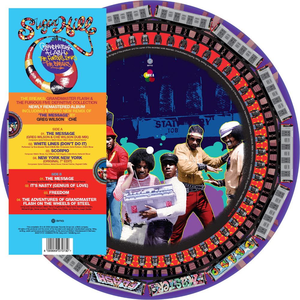 The Breaks: Grandmaster Flash & The Furious Five Definitive Collection (Ltd. Edition Zoetrope LP)