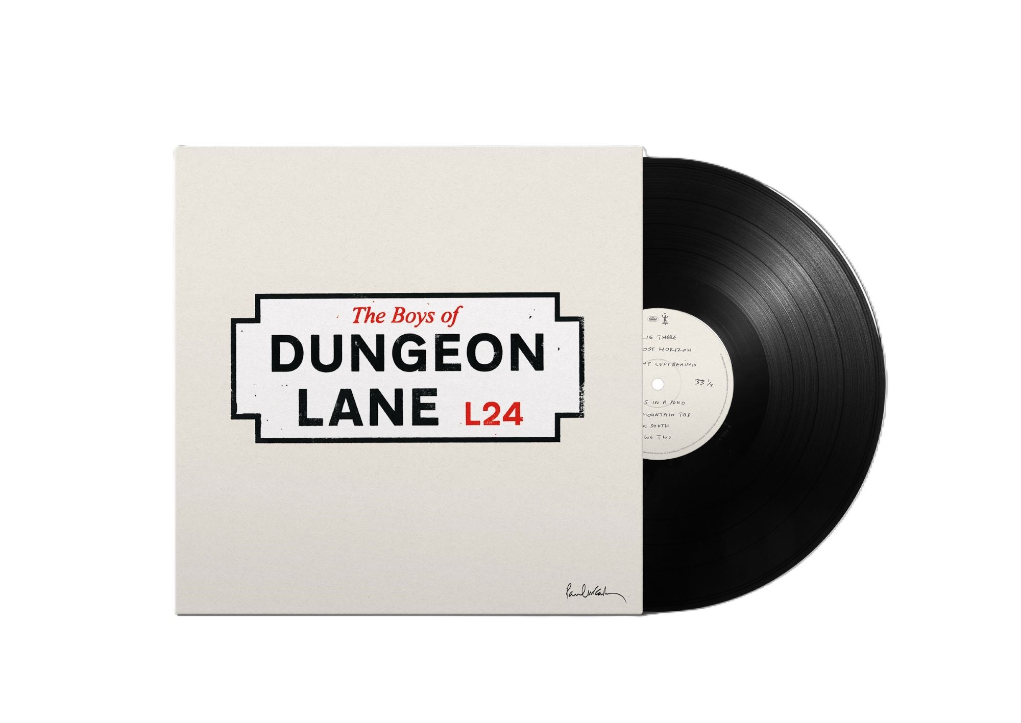 The Boys of Dungeon Lane (Black LP)