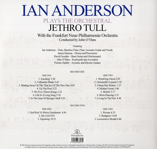 Plays The Orchestral Jethro Tull (w.Frankfurt NPO)