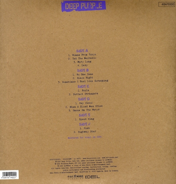 Live In Hong Kong (Ltd/3LP/Coloured/180g)