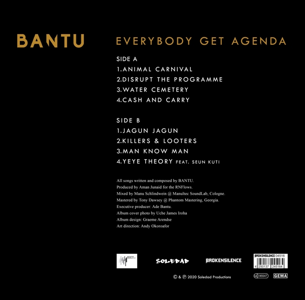 Everybody Get Agenda
