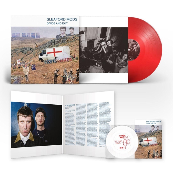 Divide And Exit - Ltd. 10th Anniv. Red LP + Flexi