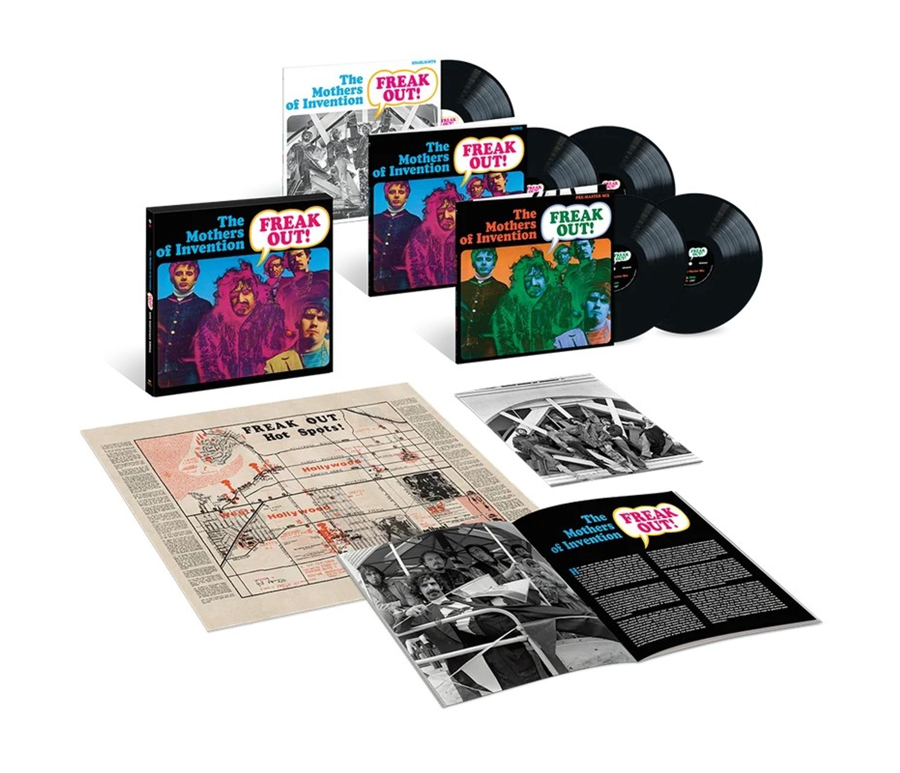 The Mothers Of Invention - Freak Out! (60th Anniversary) (Limited Super Deluxe Edition) (LP-Boxset)