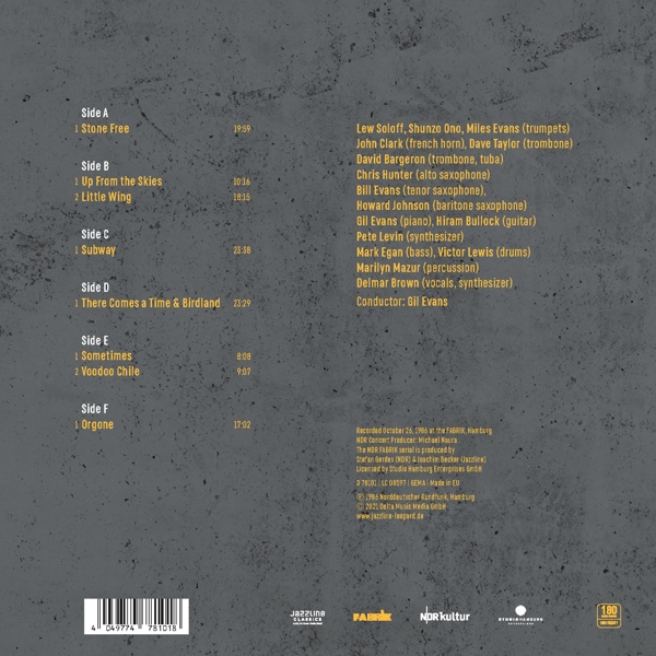 Live At Fabrik Hamburg 1986 (180Gr./Triple-Gatefol