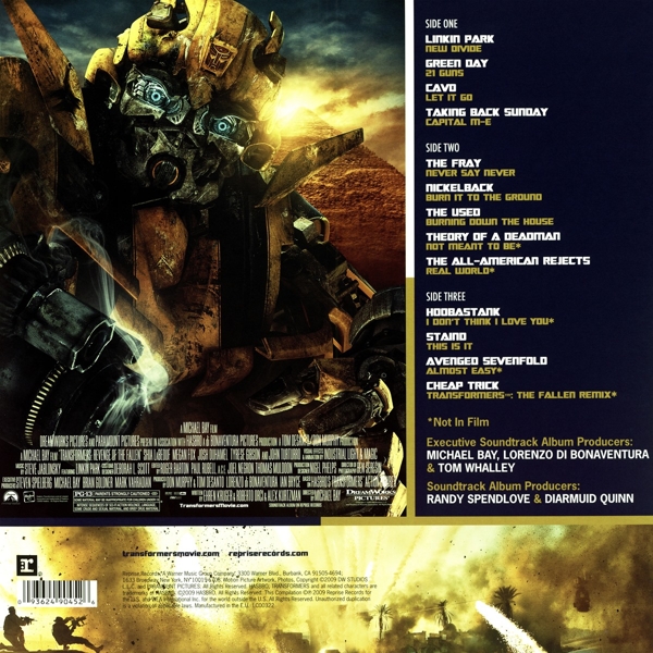 Transformers:Revenge Of The Fallen-The Album