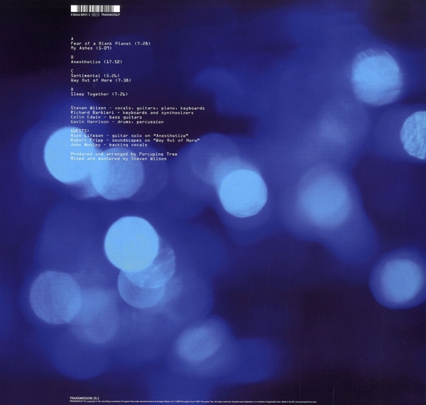 Fear Of A Blank Planet (Gatefold Black 2LP)