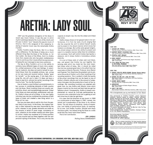 Lady Soul (Ltd.Edition Crystal Clear Vinyl)