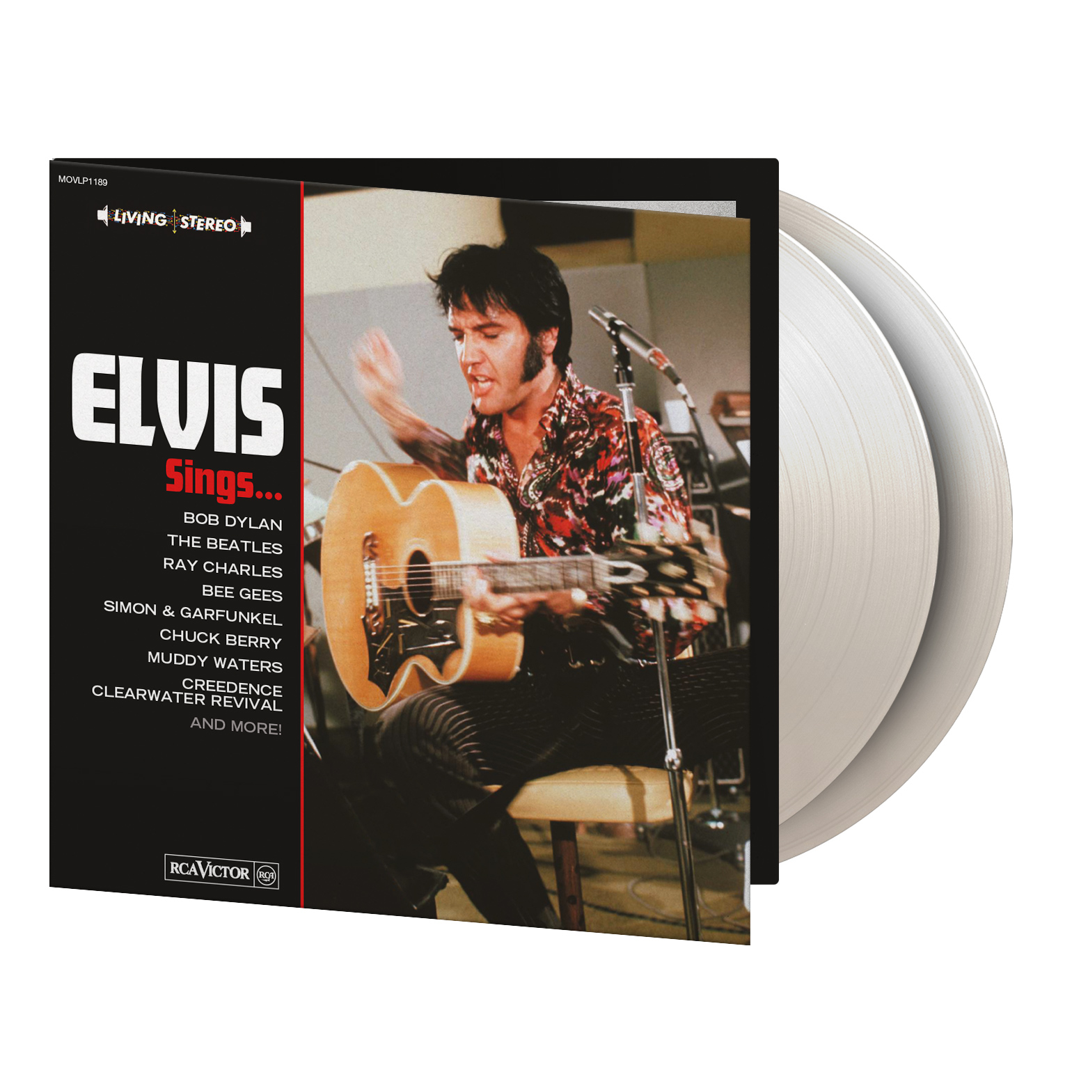 ELVIS SINGS (WHITE COLOURED VINYL)