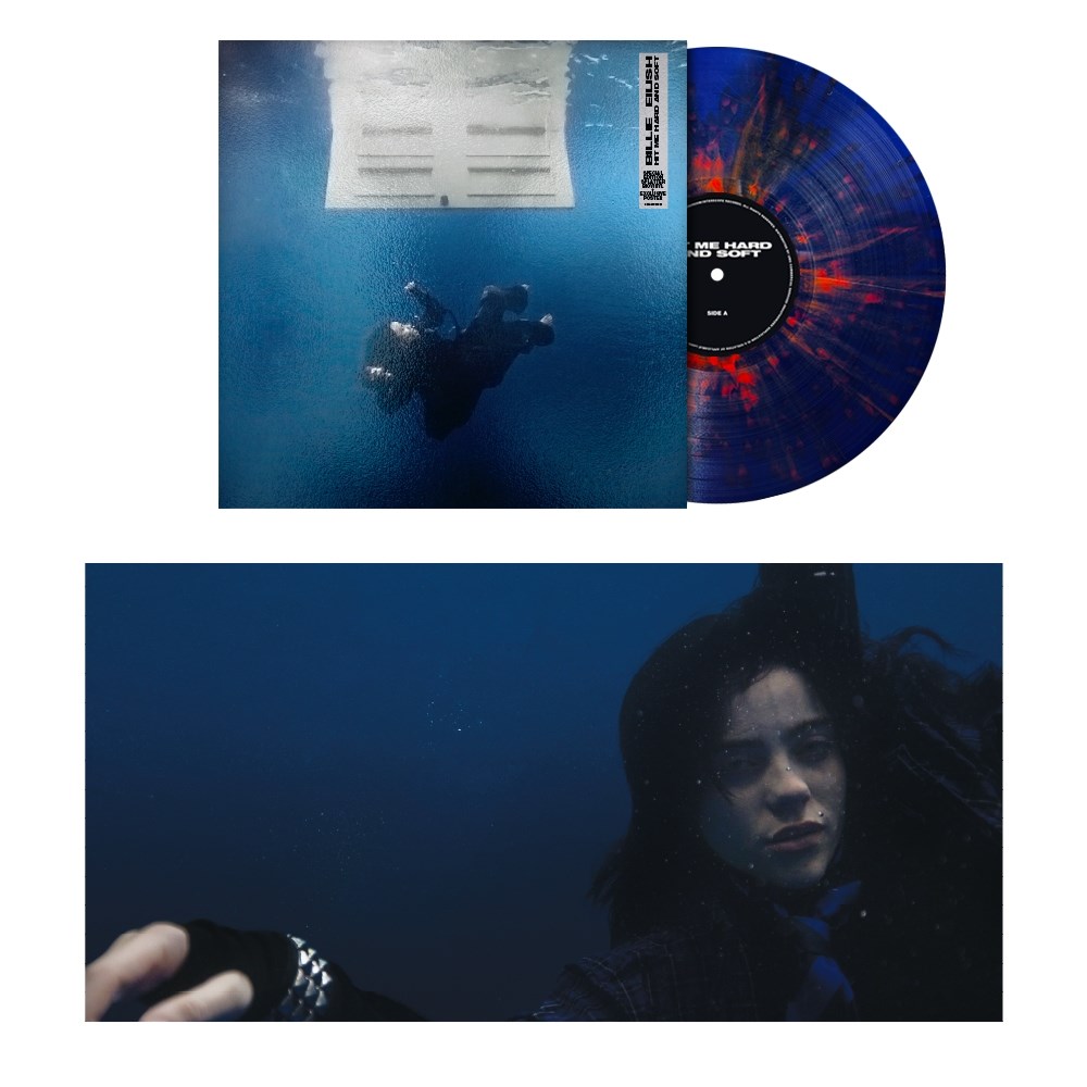 HIT ME HARD AND SOFT / Ltd. 1 Year Blue+Orange Splatter BioVinyl