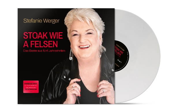 Stoak wie a Felsen - Best Of/ Farbige Vinyl (weiß-silber-marmoriert)