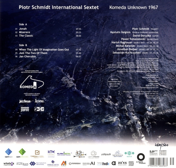 Komeda Unknown 1967 (Gatefold Black Vinyl)