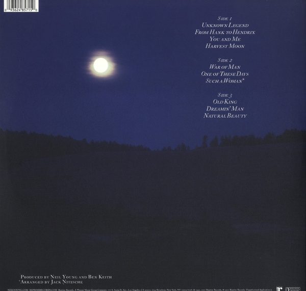 Harvest Moon(Crystal Clear Vinyl)