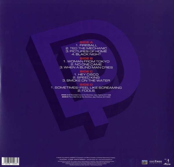 Live at Montreux 1996/2000 (2LP/180g/Gatefold)