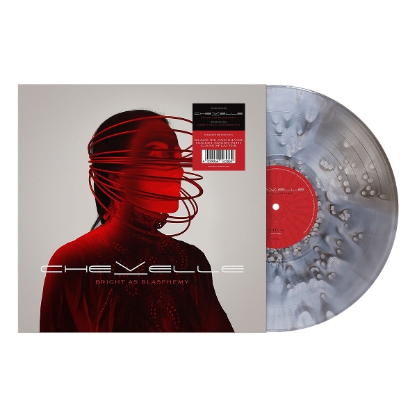 Bright As Blasphemy (black  & silver smush LP)
