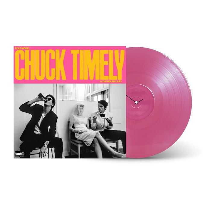 Chuck Timely & The Hourglass (Opaque Watermelon Pink LP)