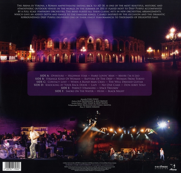 Live In Verona (3LP/180g/Gatefold)