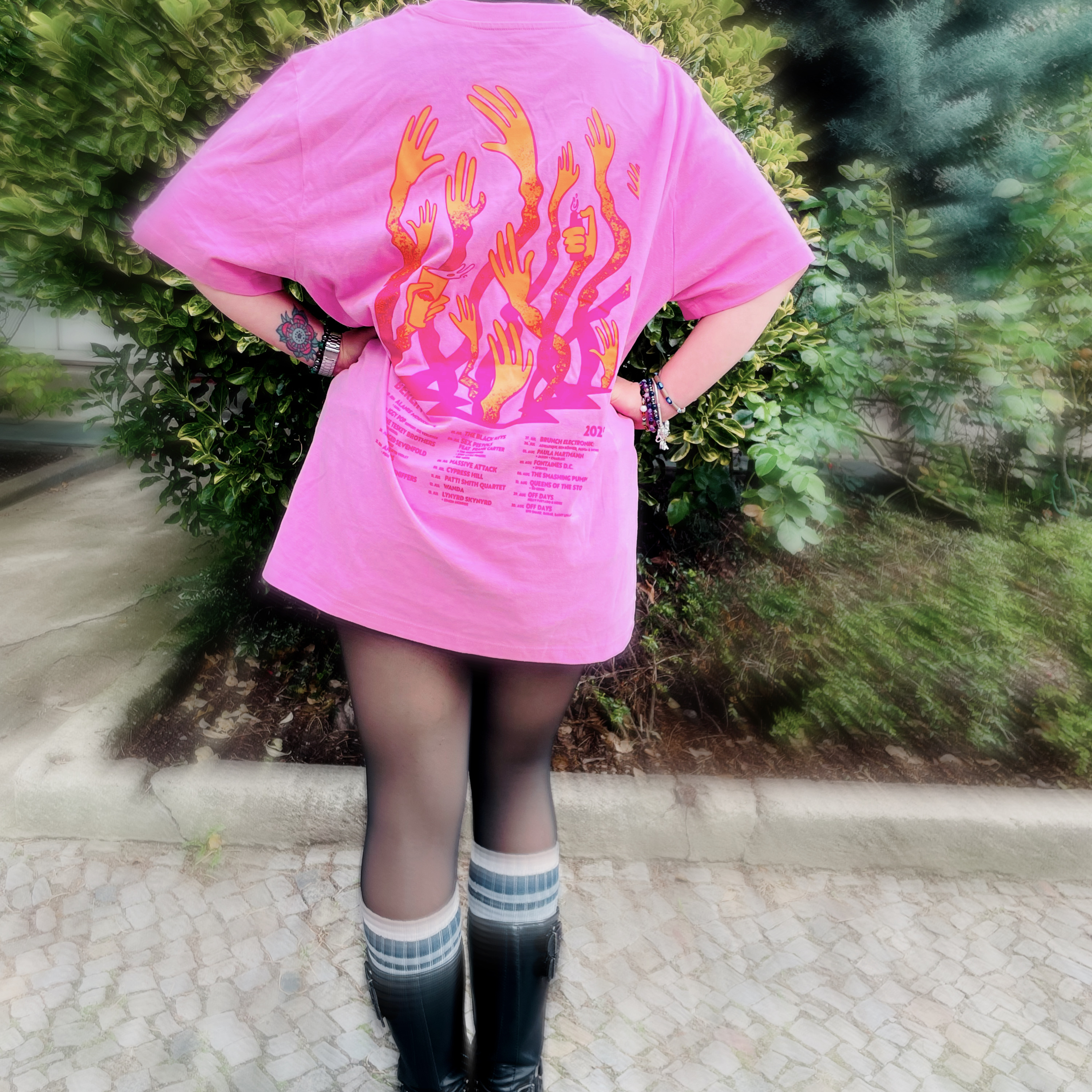 CMF Festival 2025 T-Shirt (pink) - Size: XL