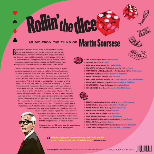 Rollin' The Dice (Film-Music of M.Scorces)