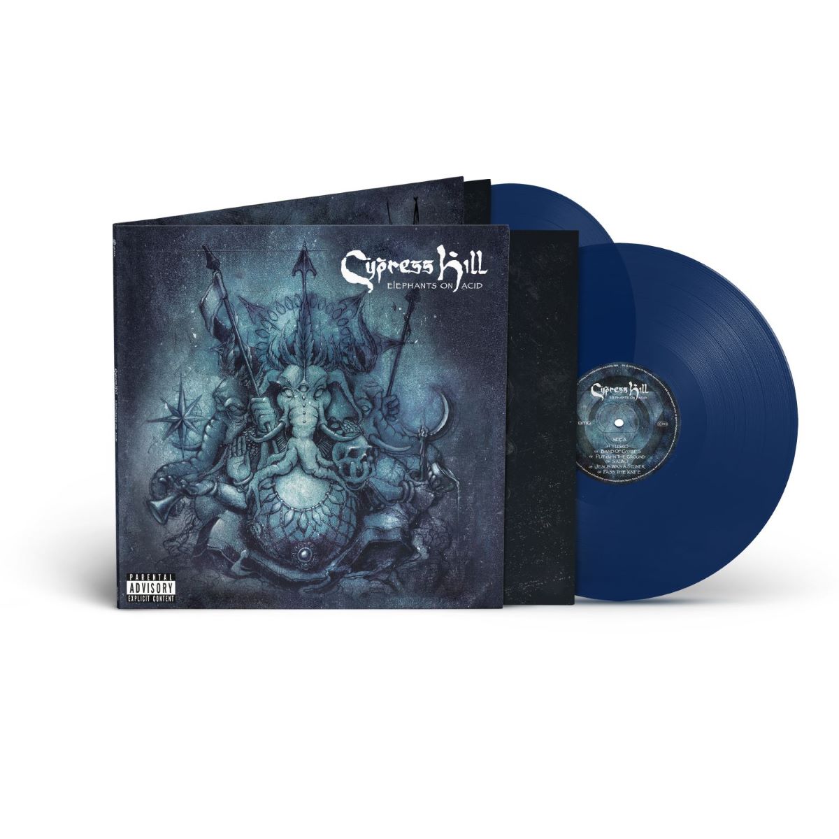 Elephants on Acid (blue translucent 2LP)