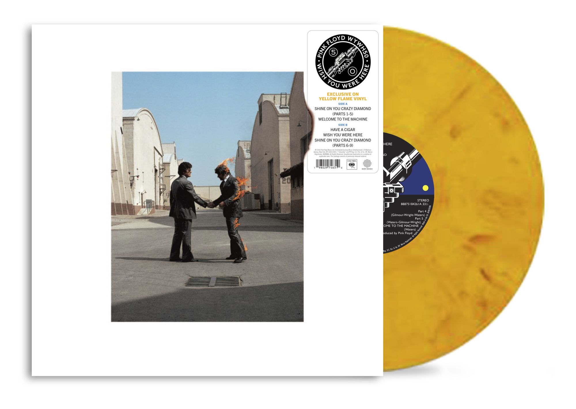 Wish You Were Here (Yellow Flame Vinyl)
