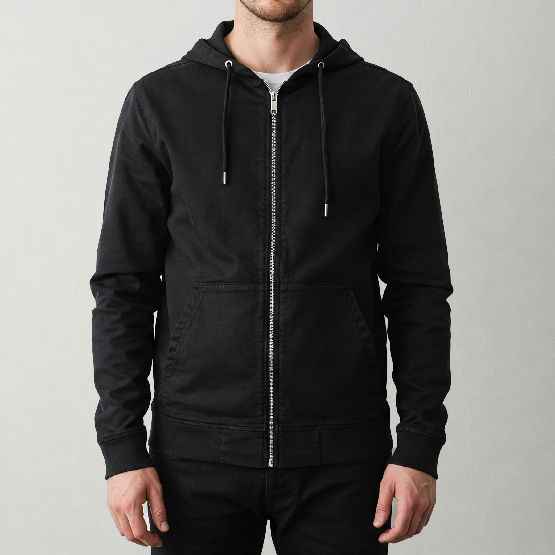 Zipper Schwarz (L)