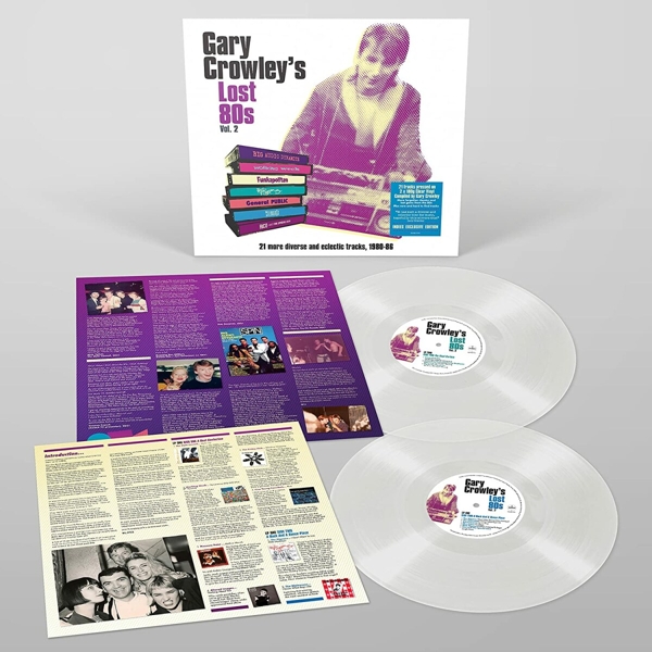 Gary Crowley's Lost 80's Vol. 2 (180 Gr. Clear 2LP