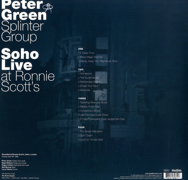 Soho Live-At Ronnie Scott's (Black Vinyl 2LP)