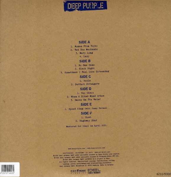 Live In Wollongong 2001 (Ltd.Blue 3LP)