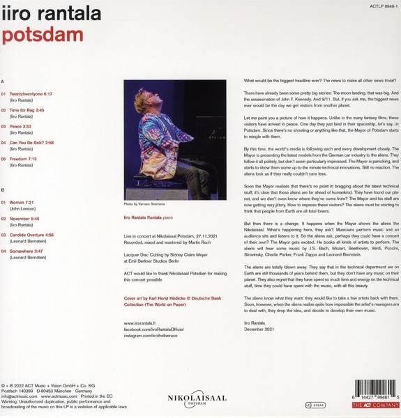 Potsdam (180g Black Vinyl)