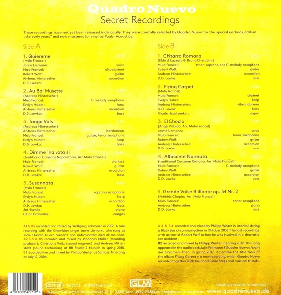 Secret Recordings (180g Black Vinyl)