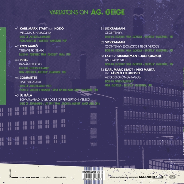 Ba(a)d Schandau Express Vol. 2 - AG. Geige (Lim.Ed