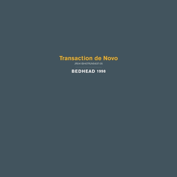 Transaction De Novo (Gold Vinyl)