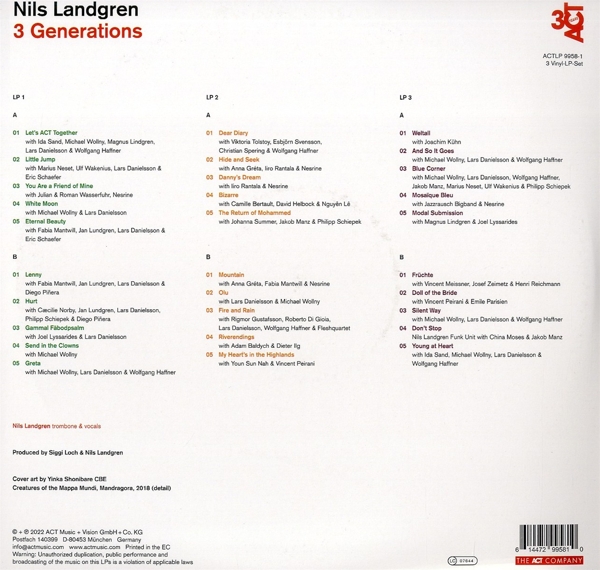 3 Generations (180g Gatefold Black 3LP)