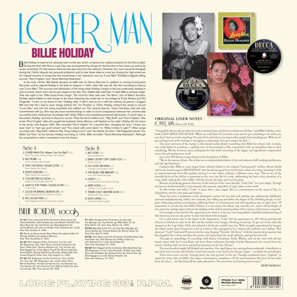 Lover Man-The Complete Album