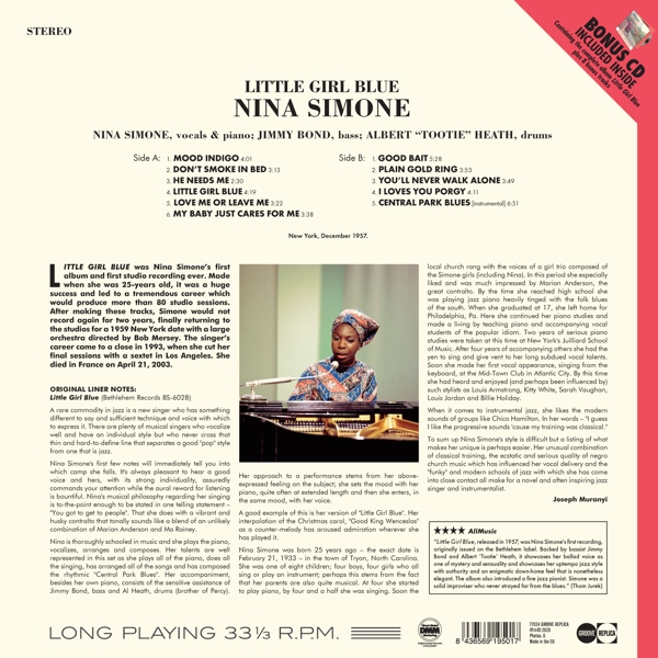 Little Girl Blue (180g LP+Bonus CD)