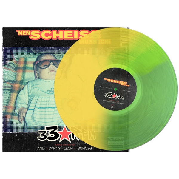 'nen Scheiss muss ich (Ltd. green/yellow Vinyl)