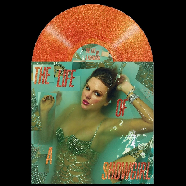 The Life of a Showgirl: Sweat and Vanilla Perfume Portofino (Orange Glitter LP)