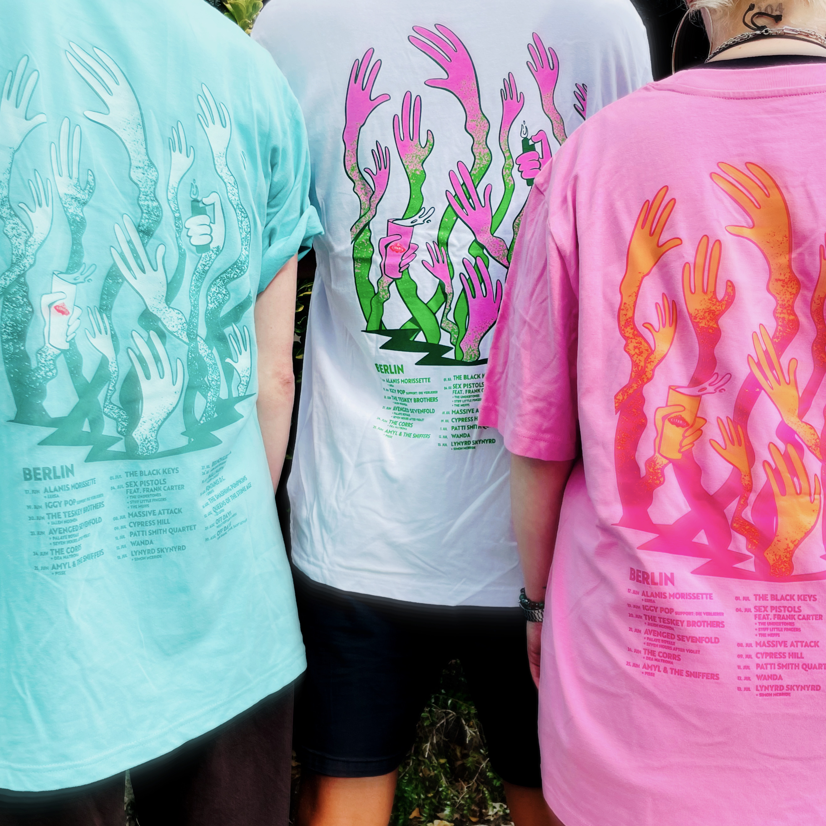 CMF Festival 2025 T-Shirt (pink) - Size: XL