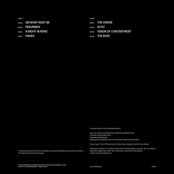 Vision Of Contentment (Limited)