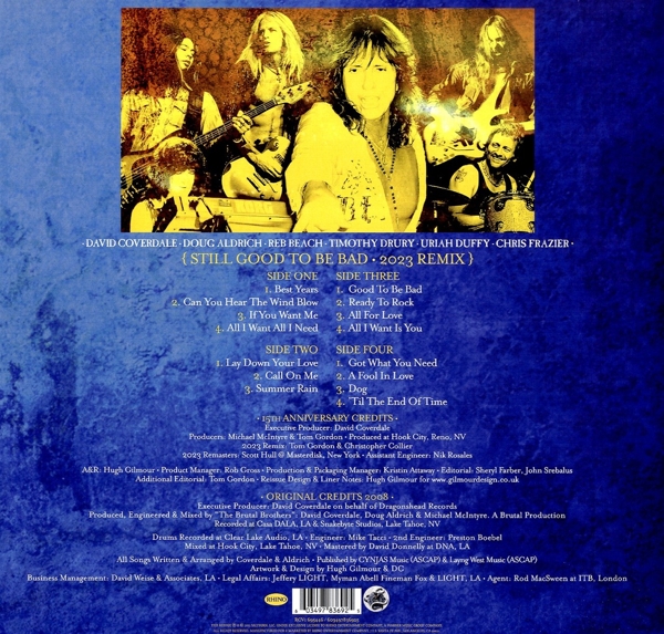 Still...Good to Be Bad (Translucent Blue Vinyl)