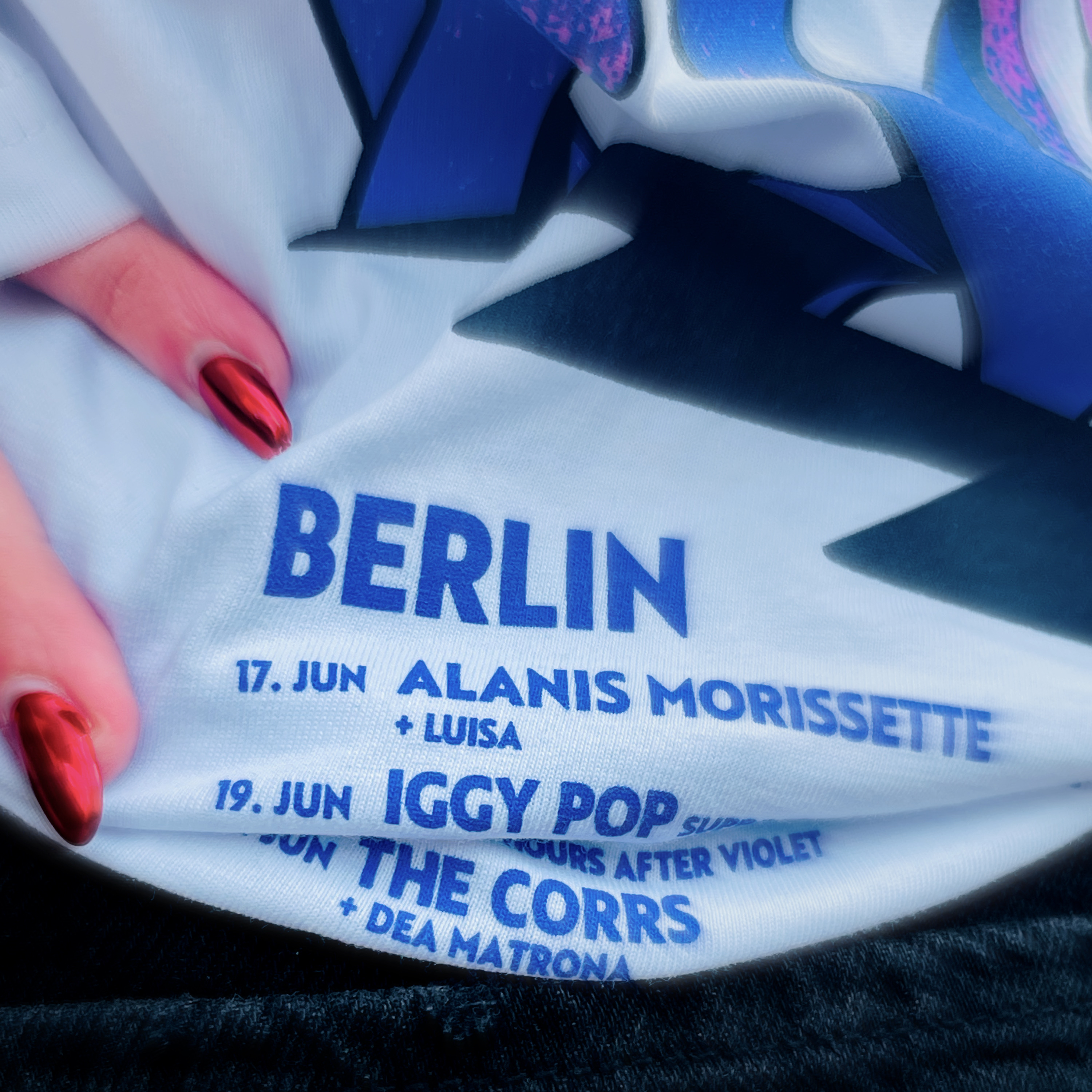 CMF Festival 2025 Longsleeve (white/purple) - Size: M