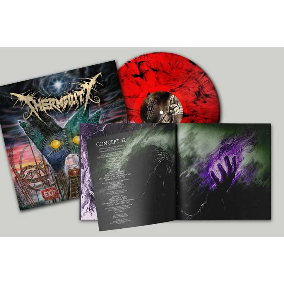 Concept 42 Red Black Marble Vinyl Edition