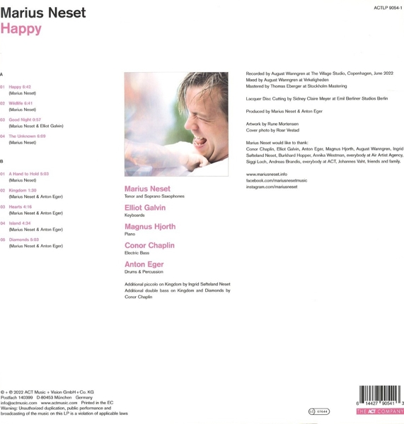 Happy (180g Black Vinyl+24Bit Download)