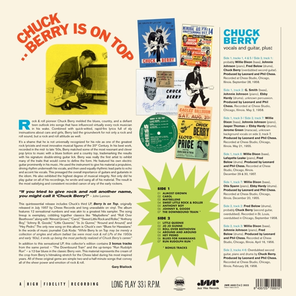 Berry Is On Top-The Complete Album (180g LP)