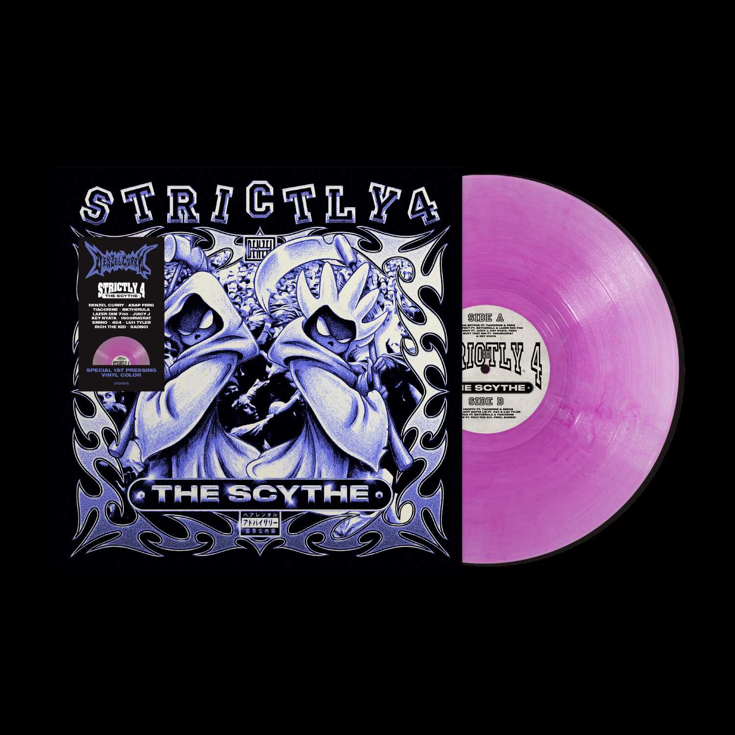 Strictly 4 The Scythe (Ltd. 1st Pressing Transparent Violet LP)