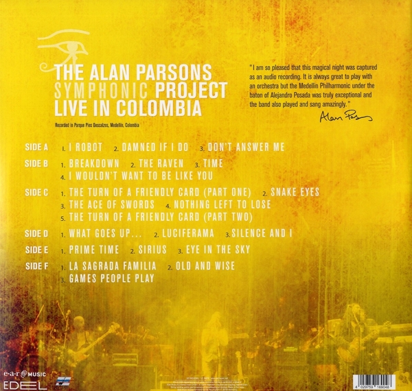 Live In Colombia (Ltd/3LP/180g/Gtf/Coloured)