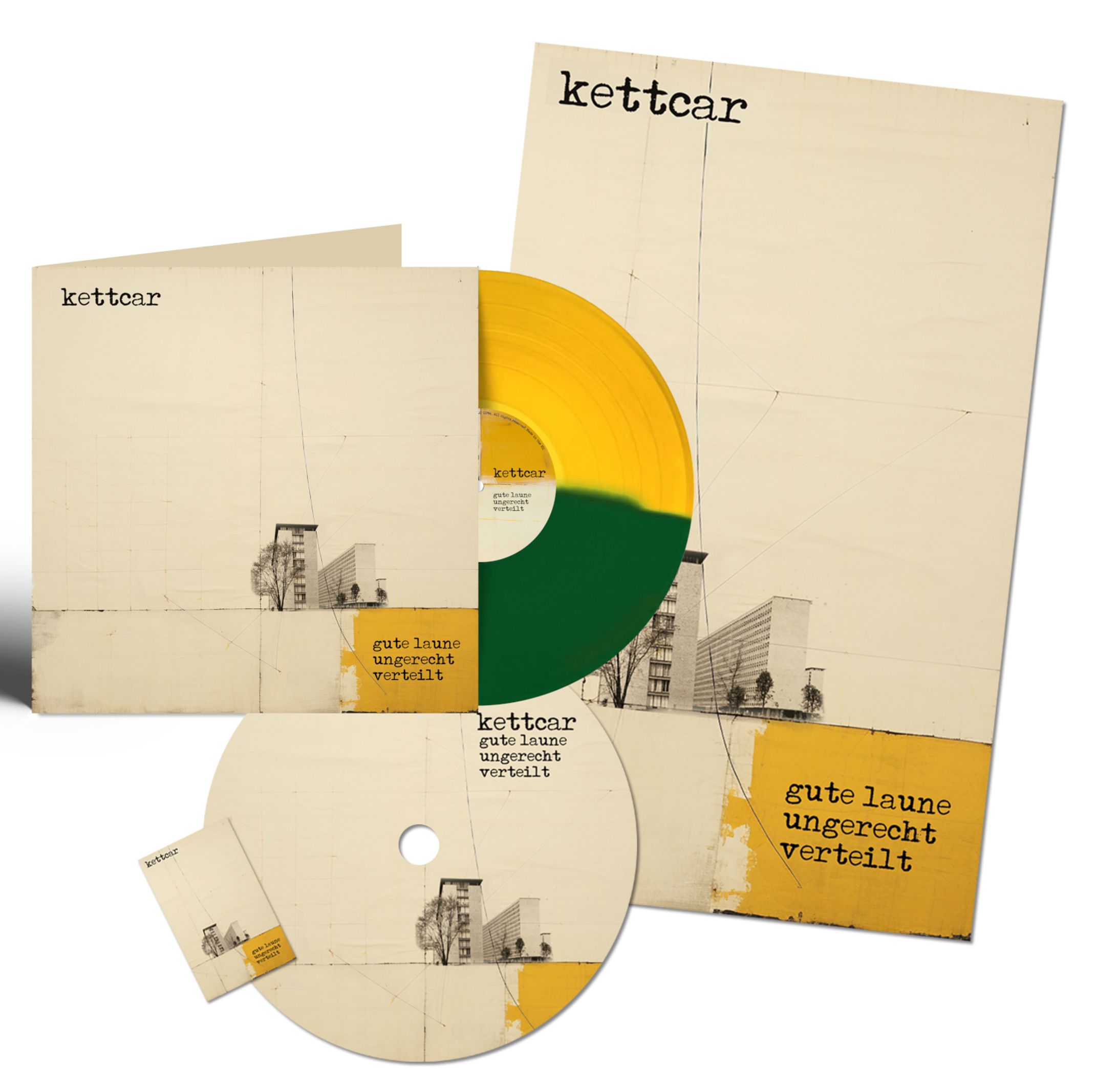 Gute Laune ungerecht verteilt (Ltd. Deluxe Yellow/Green Split Vinyl)