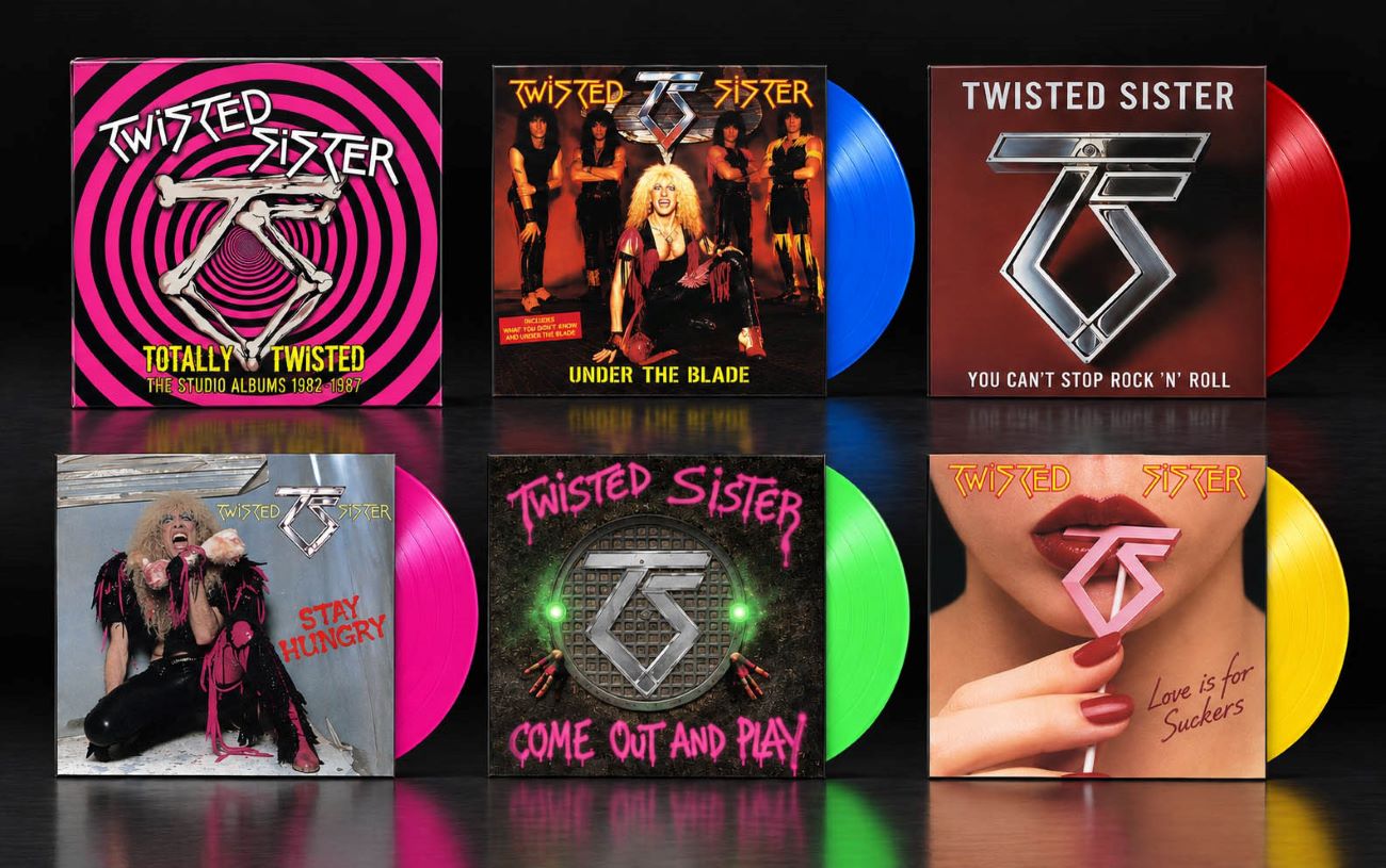 Totally Twisted - The Studio Albums 1982-1987 (Limited Edition LP Boxset)